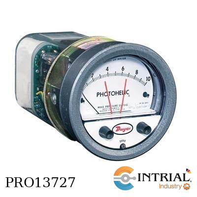 [A3004] PRESSURE SWITCH/GAGES, 0 a 4 In w.c., ±2% of FS at 70°F (21.1°C),