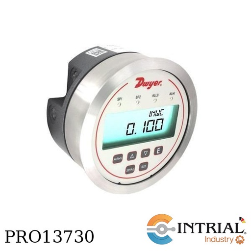 [DH3-006] ​DIGIHELIC 3 DIFFERENTIAL PRESSURE CONTROLLER, 0-5 in w.c., ±1.5%,  32 to 140°F