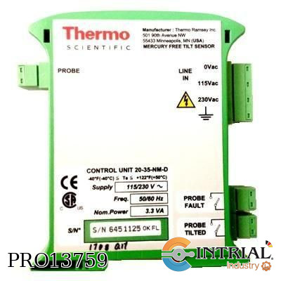 [20-35-NM-DIN] TILT SENSOR CONTROL IN DIN RAIL MOUNT BOX "20-35-NM-DIN"