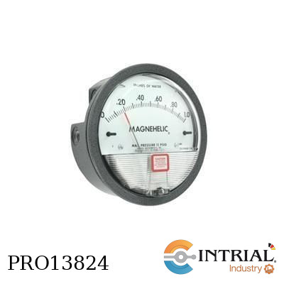 [2300-5KPA] MAGNEHELIC - MANOMETRO PRESION DIFERENCIAL, 2.5-0-2.5 KPa, 1/8 NPT hembra, +/-4%