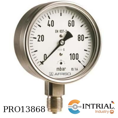 [KP100Ch,D402(0a40mbar)] Manometro Inf.. Acero(0 a 40 mbar)