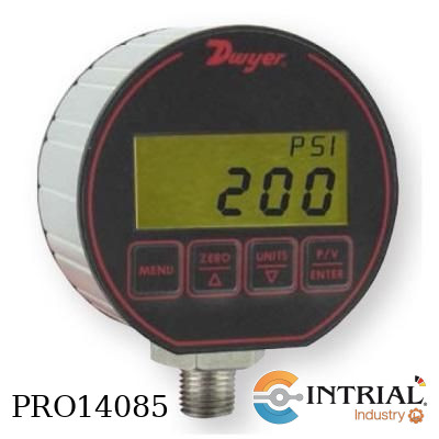 [DPGAB-08] DIGITAL PRESSURE GAGE,  0-100 psi, 316L SS, ±0.5% F.S