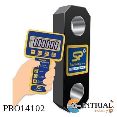 [RLP100T] WIRELESS DYNAMOMETER WITH REMOTE DISPLAY, IP67, Accuracy: +/- 0.1% of Full Scale