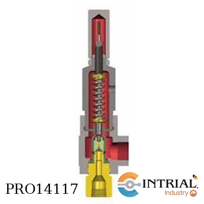 [3/4-19096LCF-2-CC-MS-31-05-05-LA] Safety Relief Valve, Líquidos, 3/4", 150# In, #150 Out, Asiento Metálico